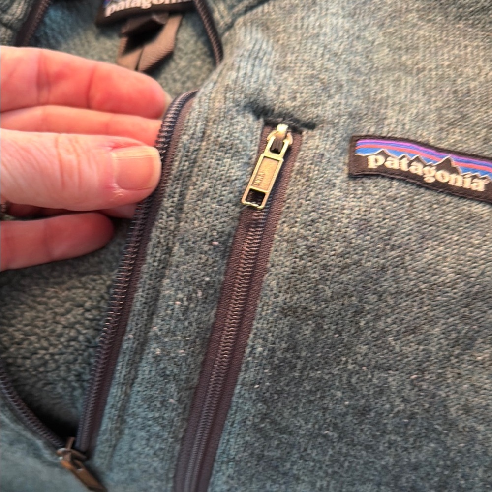 Patagonia Men's Half-Zip Fleece Pullover - Teal Green - Picture 4 of 10